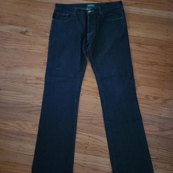 WeSC Slim Dark Blue Wash Jeans - Picture 7 of 8